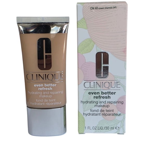Clinique Even Better Refresh Hydrating and Repairing Makeup CN 40 Cream Chamois - Picture 1 of 8
